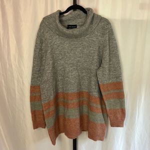 Lane Bryant Multicolored Turtle Neck Sweater, size 18/20